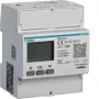 Hager ECR382D 3-Phasen-Direktanschluss-Energiezähler 80A 4 Module Modbus MID