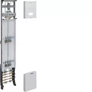 Hager universZ Komplett-Zählerfeld 2 ZP 1-Feld 1350mm NRW SH MV N-Sachsen (ZH53X3T)