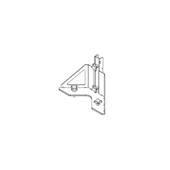 NEXO IDT-BPADAPT Adapterplatte für ID84, ID84L, IDS312 - Polmontagehalterung, Schwarz