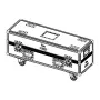 NEXO IDT-2CASE84 Flight Case mit Rollen für 2x ID84 / ID84T Lautsprecher
