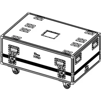 NEXO IDT-2CASE312 Flight Case für 2x IDS312 Subwoofer