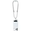 Karl Lagerfeld Crossbody Strap Choupette Charm - Universal Phone Strap / USB-C to USB-C Cable 1,5m (Grey)
