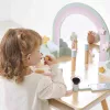Janod Little Miss Unicorn Pretend Play Beauty Set mit 10 Accessoires 3+