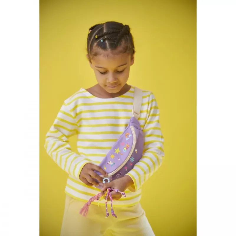 Janod Kreativ-Bastelset - Bauchtaschen-Deko-Set für Kinder ab 7 Jahren