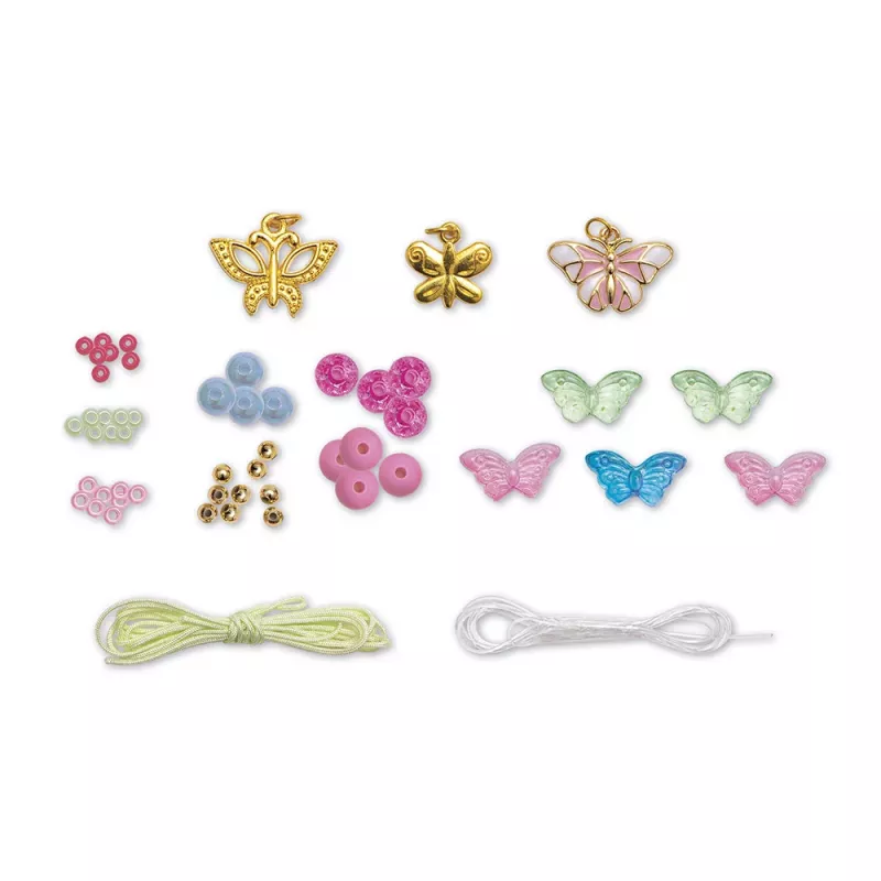 Janod Magic Fairies Butterfly Schmuckherstellungsset ab 6 Jahren
