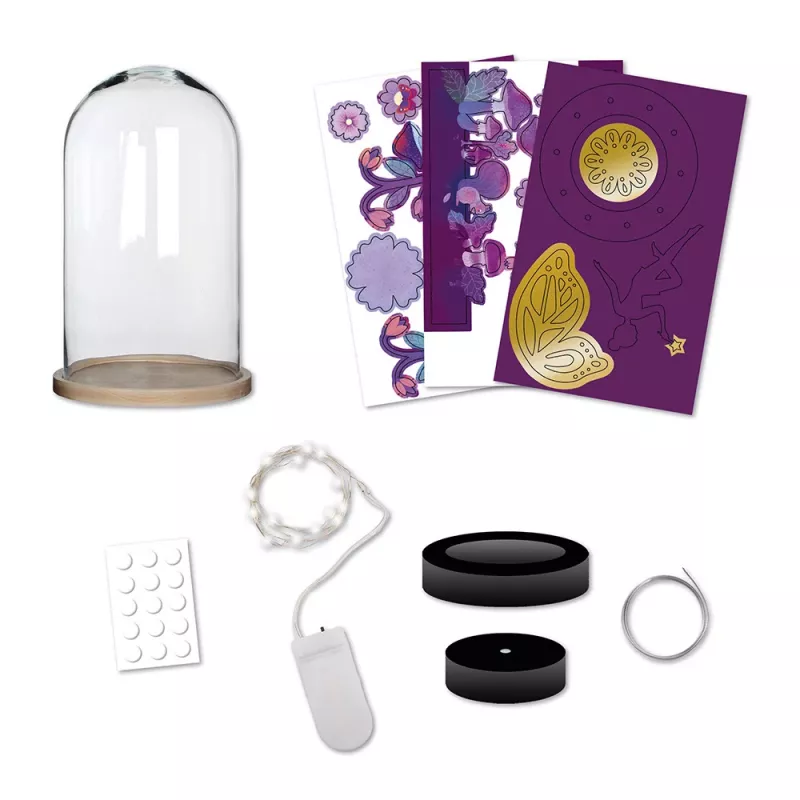 Janod DIY Kreativset Zauberhafte Feen Geheimnisvoller Garten Nachtlicht 7+