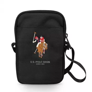 U.S. POLO ASSN. US Polo Pouch Bag USPBPUGFLBK Schwarz