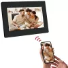 AGFAPHOTO APF700 Wi-Fi 7-Zoll Digitaler Bilderrahmen mit 32 GB Speicher, IPS-LCD-Touchscreen, Bewegungssensor, Auto-Rotation, Schwarz