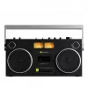 WeAreRewind Curtis Tragbarer Kassettenplayer mit Bluetooth Schwarz