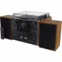 Soundmaster MCD5600BR Stereoanlage mit Plattenspieler, DAB+, UKW, Bluetooth, CD, Kassette, USB, 2 x 5 W, Braun