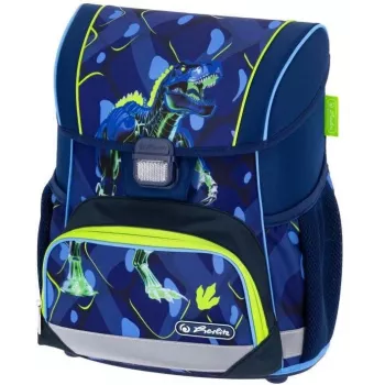 Herlitz Schulranzen Loop Plus T. Rex Explorer Schulrucksack-Set