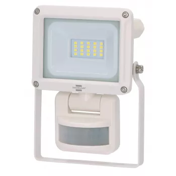 Brennenstuhl LED-Strahler JARO 1060 P mit Infrarot-Bewegungssensor, 10W, 1060lm, Tageslichtweiß 6500K, IP65, IK08, Wandmontage, 1m Kabel