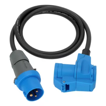 Brennenstuhl CEE Adapterkabel 230V 16A 1,5m H07RN-F 3G2.5 Schwarz