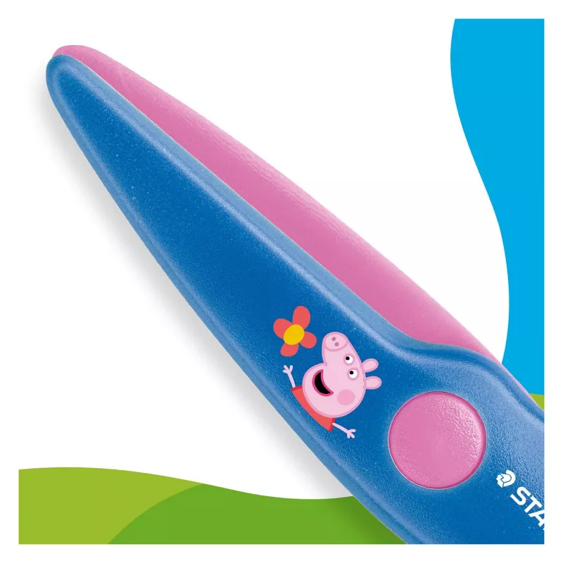 STAEDTLER Noris Junior Peppa Pig Kindersicherheitsschere 130 mm