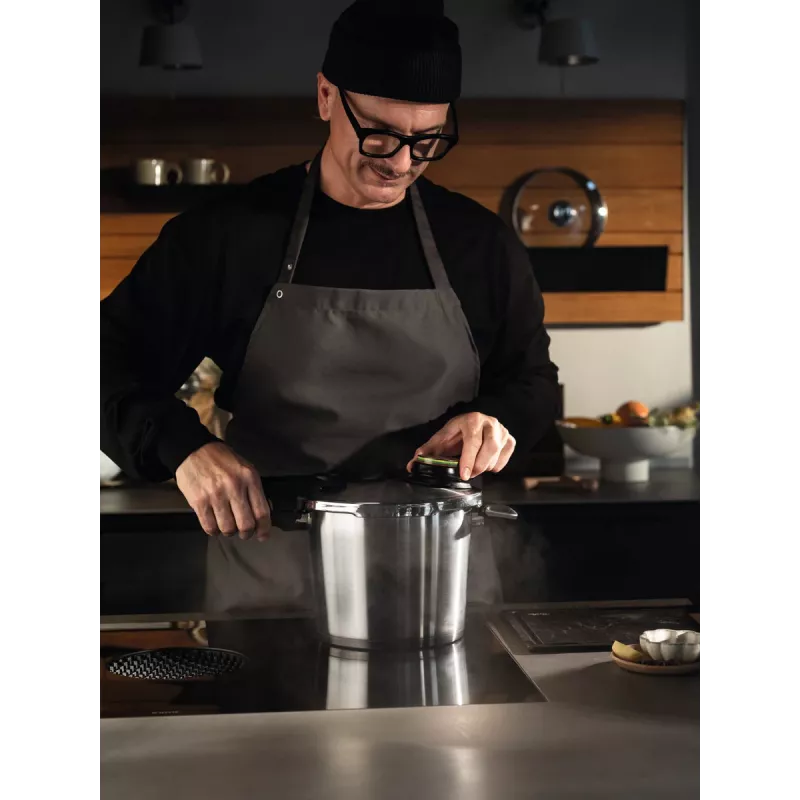 Fissler Vitavit Premium Duo Set Schnellkochtopf, 6 und 2,5 L