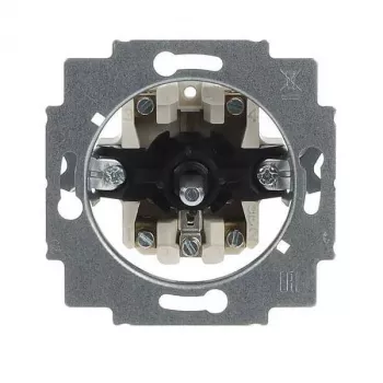 BUSCH-JAEGER 2713 U Drehschalter 1-polig Metall 230 V 10 A 71 mm