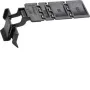 HAGER BA7CLIP Halteclip für Kabelkanalsystem, ABS/Polycarbonat, Weiß