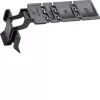HAGER BA7CLIP Halteclip für Kabelkanalsystem, ABS/Polycarbonat, Weiß