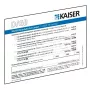 Kaiser Elektro Schott Identifikationsschild-Set DE/GB/FR/IT 9473-91
