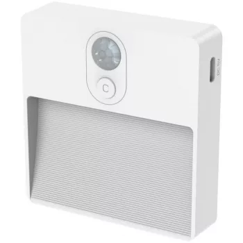 ANSMANN NL5R LED Nachtlicht mit Dämmerungssensor, Weiß, 7,0 cm, 1 Stück (1600-0481)