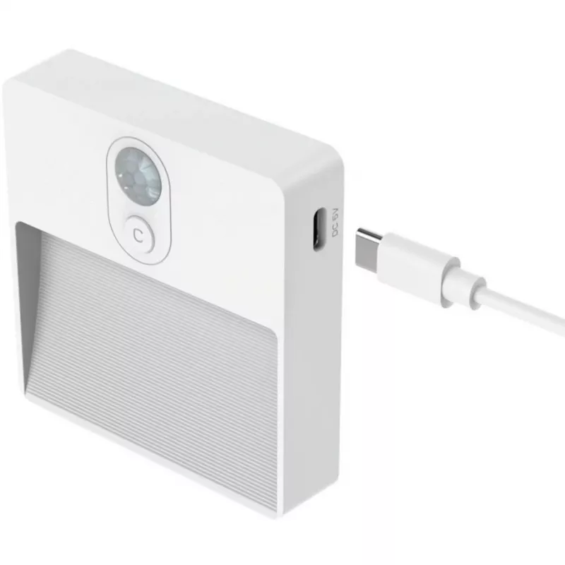 ANSMANN NL5R LED Nachtlicht mit Dämmerungssensor, Weiß, 7,0 cm, 1 Stück (1600-0481)