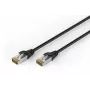 DIGITUS CAT 6A S-FTP Outdoor Patchkabel, Cu, PE, 2 m, Schwarz