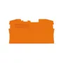 WAGO 2006-1292 Abschluss- und Zwischenplatte, 1 mm, Orange