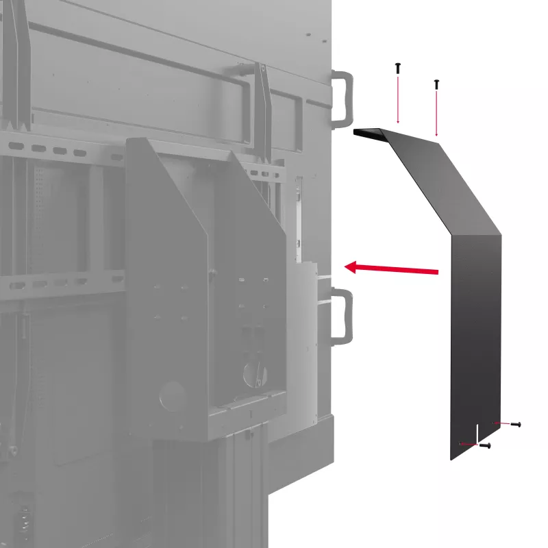 Kindermann Rückabdeckung für DisplayLift²