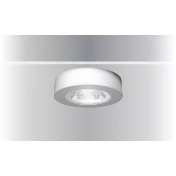 SYNERGY21 LED Deckeneinbauleuchte Spot Helios Schwarz, Rund, Aufbaurahmen (S21-LED-ME008)