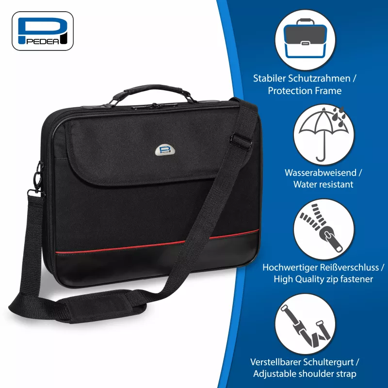 PEDEA TRENDLINE Notebook-Tasche 17,3 + Maus-Set