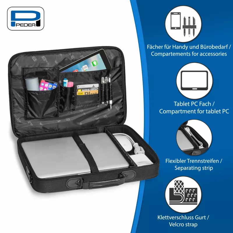 PEDEA TRENDLINE Notebook-Tasche 17,3 + Maus-Set