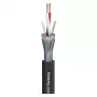 Sommer Cable SC-Primus Mikrofonkabel, 2 x 0,50 mm², PVC Ø 6,7 mm, schwarz, Meterware (200-0151)