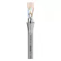 Sommer Cable SC-Mercator CAT.7 Netzwerkkabel, FRNC, Ø 6,5 mm, grau (580-0306F)