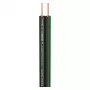 Sommer Cable SC-Orbit 225 MKII HighEnd Lautsprecherkabel, 2 x 2,50 mm², PVC 10,2 x 4,8 mm, transparent (425-0151)