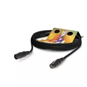 Sommer Cable DMX512 Binary 434 4 x² XLR Male Female HICON - 10m Schwarz