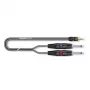 Sommer Cable SC-Onyx 2025 MKII Stereo-Splitkabel, 2 x 1 x 0,25 mm², 3,5-mm-Stereo-Miniklinkenstecker auf 2x 6,3-mm-Monoklinkenstecker, HICON, schwarz, 5 m (ON1W-0500-SW)