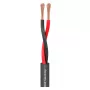 Sommer Cable Meridian Mobile SP215 Lautsprecherkabel 2 x 1,5 mm² PVC Schwarz (Meterware)