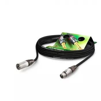 Sommer Cable SC-Primus Mikrofonkabel 10m XLR Stecker auf Kupplung Neutrik Schwarz