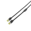Sommer Cable SC-Mercator CAT.7 PUR Netzwerkkabel, 8 x 0,14 mm², RJ45 auf RJ45, HIROSE, schwarz, 5 m (P7HS-0500-SW)
