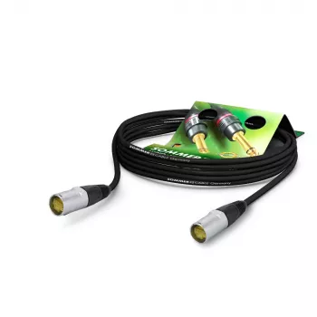 Sommer Cable SC-Mercator CAT.7 PUR Netzwerkkabel, 8 x 0,14 mm², RJ45 auf RJ45, NEUTRIK, schwarz, 20 m (P7NE-2000-SW)