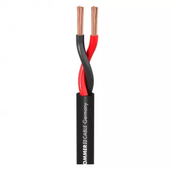Sommer Cable 440-0051 Meridian Mobile SP240 2 x 4,0 mm² Lautsprecherkabel - Schwarz - Meterware