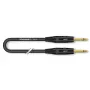 Sommer Cable SC-Spirit LLX Instrumentenkabel 3,0 m - Schwarz - HICON Klinke TS Mono