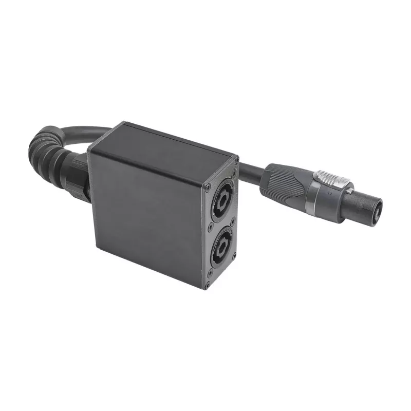 Sommer Cable SPY-N153 Lautsprecherstecker Audioadapter, gerade, Anthrazit