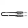 Sommer Cable Tricone MKII Instrumentenkabel, 1 x 0,22 mm², 6,3-mm-Monoklinkenstecker auf 6,3-mm-Monoklinkenstecker, HICON, schwarz, 3 m (TRWT-0300-SW)