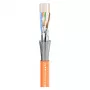 Sommer Cable SC-Mercator CAT.7 S/FTP Netzwerkinstallationskabel 8x Innenleiter 4x2² FRNC - Orange