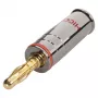 Sommer Cable HICON Bananenstecker Schraubklemmen-Steckverbinder Rot