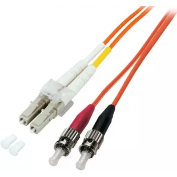 EFB-Elektronik Duplex Jumper LC-ST 50/125µ OM2 LSZH Orange 2,0mm 7,5m