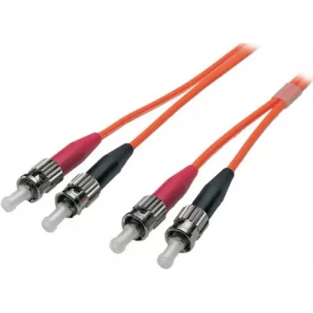 EFB Elektronik ECOFIBER Duplex Jumper ST-ST OM1 62.5/125µm LSZH Orange 3,0mm 20m