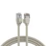 EFB Elektronik RJ45 Patchkabel Cat.6A U/FTP TPE 4mm Ultraflex Grau 3m