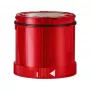WERMA KombiSIGN 71 Signalleuchtelement - Rot - LED - 24 V AC/DC - IP65 - 50.000 h - Polycarbonat